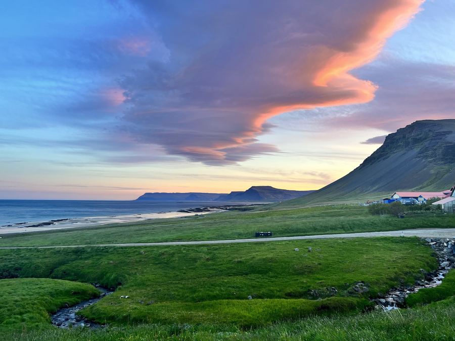 Clouds at sunset